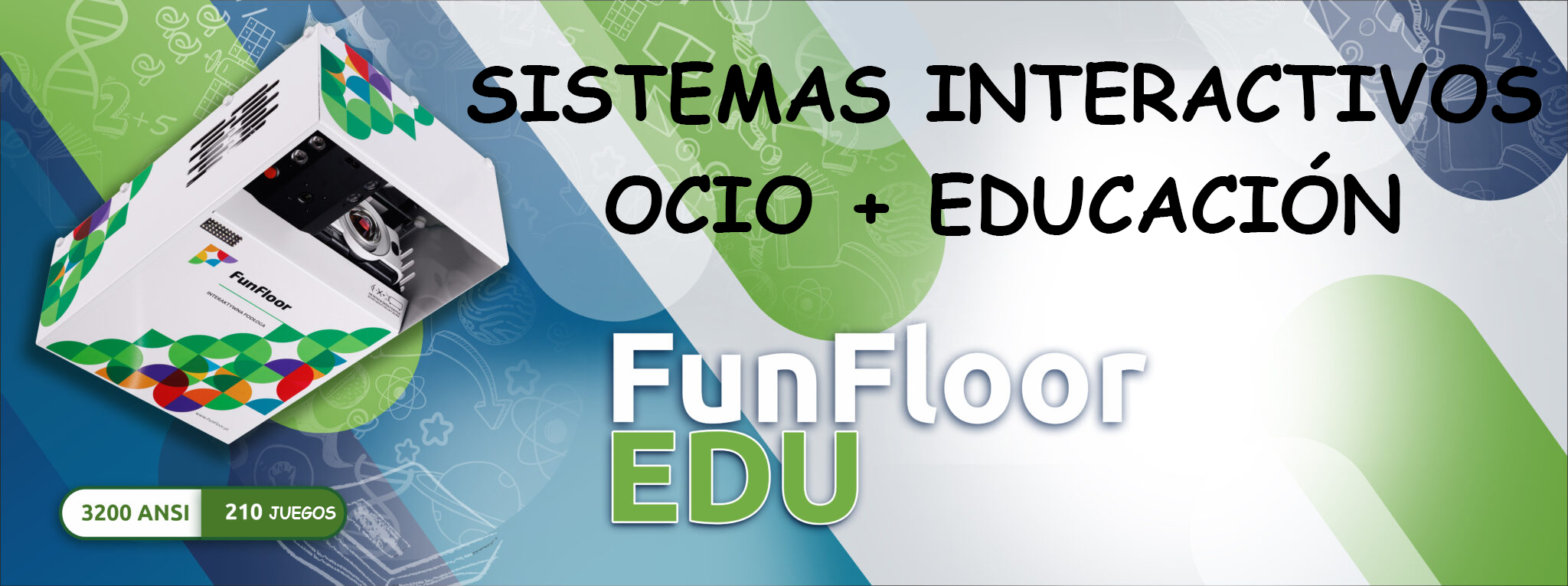 pantalla interactiva con juegos