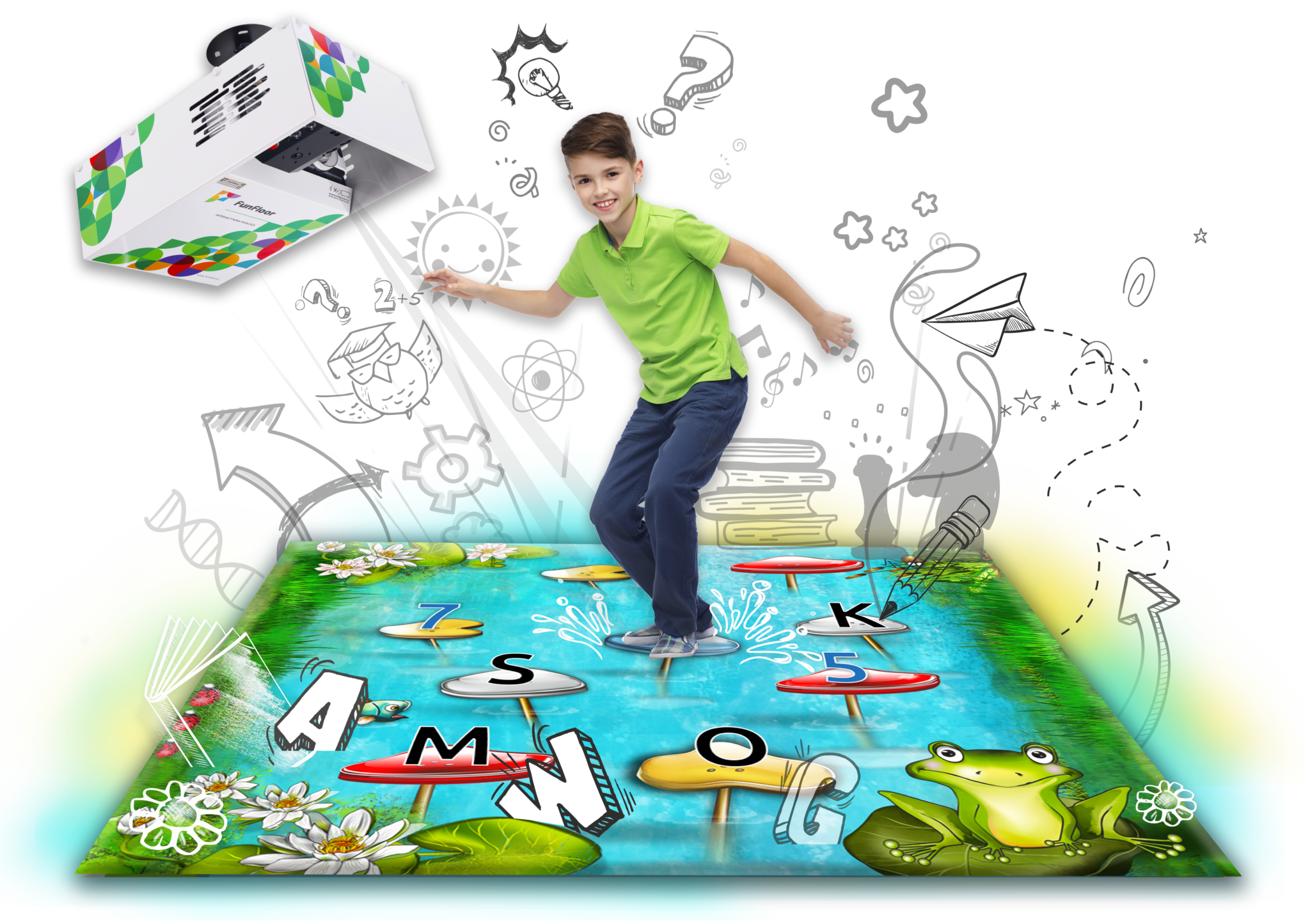 Proyector interactivo para OCIO Y EDUCACIÓN